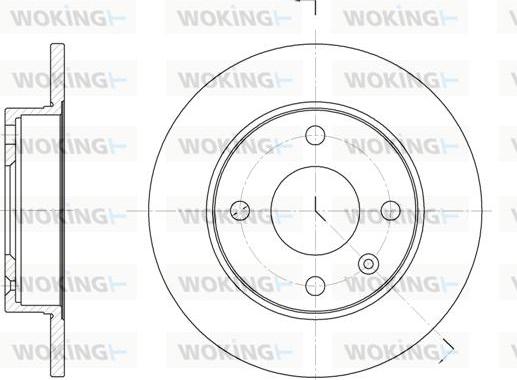 Woking D6094.00 - Discofreno autozon.pro