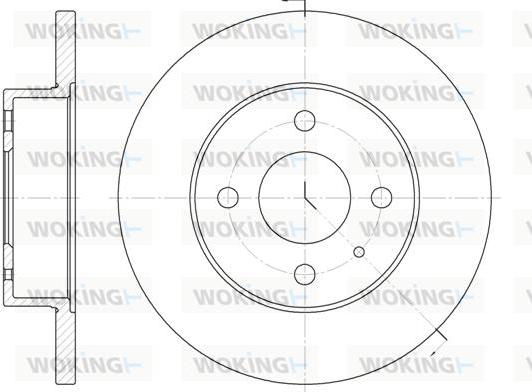 Woking D6090.00 - Discofreno autozon.pro