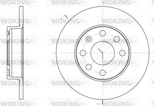 Woking D6057.00 - Discofreno autozon.pro