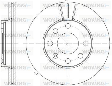 Woking D6061.10 - Discofreno autozon.pro