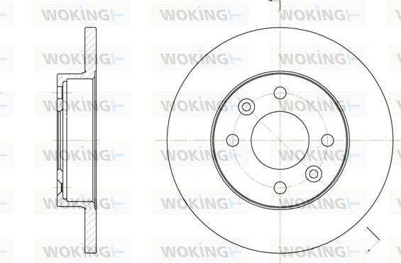 Woking D6067.00 - Discofreno autozon.pro