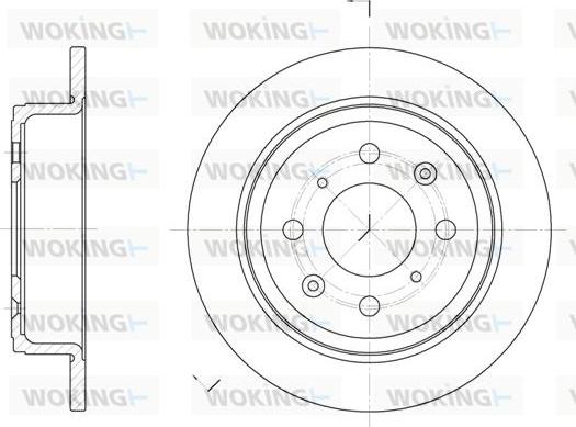 Woking D6083.00 - Discofreno autozon.pro