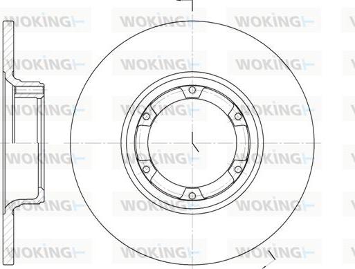 Woking D6033.00 - Discofreno autozon.pro