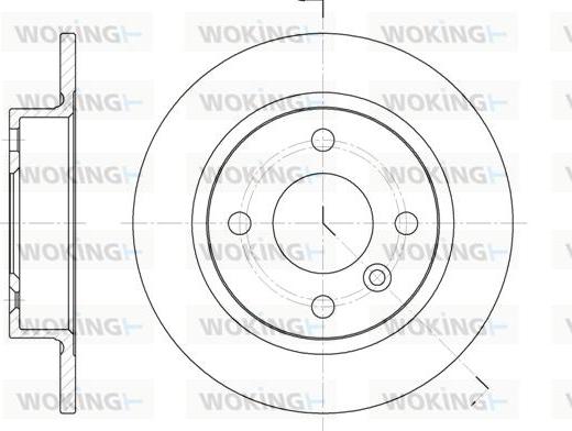 Woking D6032.00 - Discofreno autozon.pro