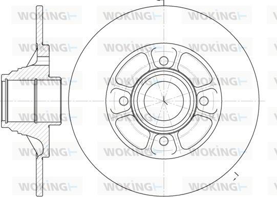 Woking D6075.00 - Discofreno autozon.pro