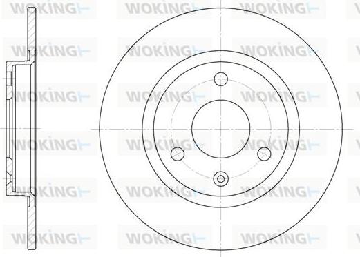 Woking D6070.00 - Discofreno autozon.pro