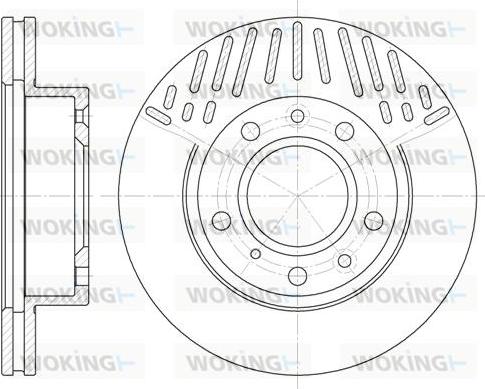 Woking D61997.10 - Discofreno autozon.pro