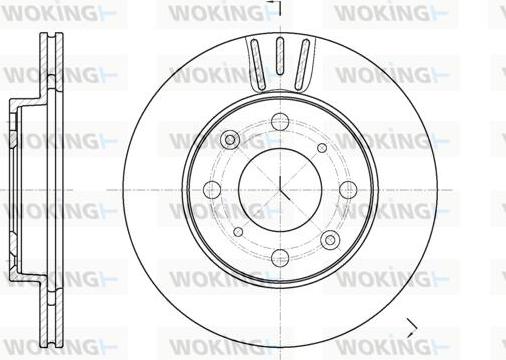 Woking D61951.10 - Discofreno autozon.pro