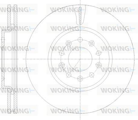 Woking D61909.10 - Discofreno autozon.pro