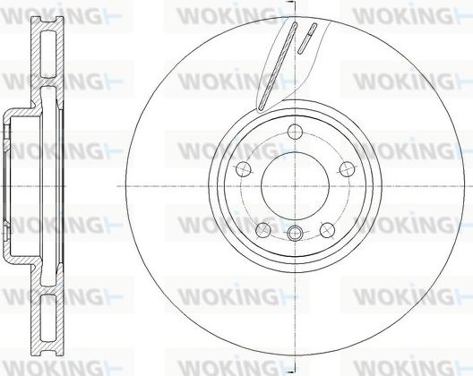 Woking D61905.10 - Discofreno autozon.pro