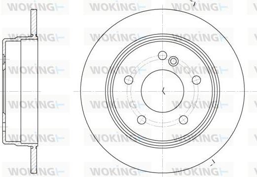 Woking D6193.00 - Discofreno autozon.pro