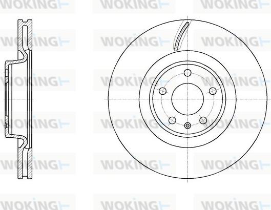 Woking D61970.10 - Discofreno autozon.pro