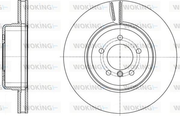 Woking D61491.10 - Discofreno autozon.pro