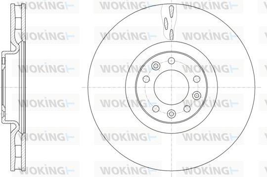 Woking D61498.10 - Discofreno autozon.pro