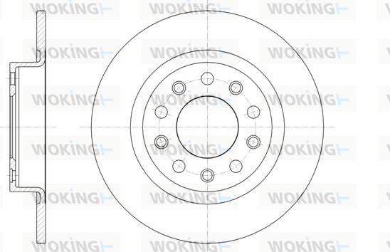 Woking D61445.00 - Discofreno autozon.pro