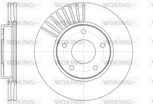 Woking D61466.10 - Discofreno autozon.pro