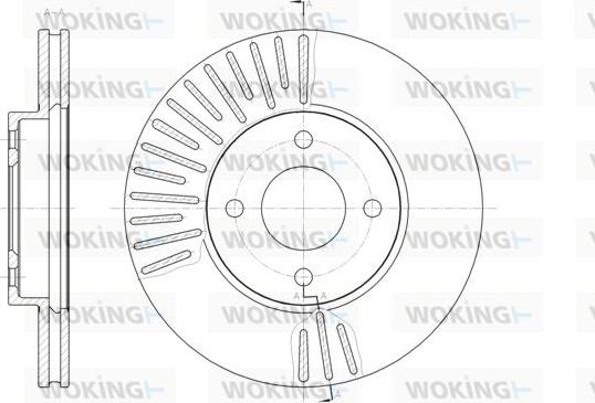 Woking D61467.10 - Discofreno autozon.pro