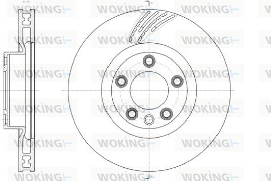 Woking D61419.11 - Discofreno autozon.pro