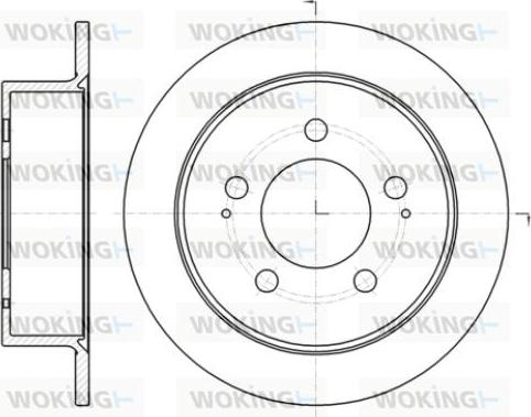 Woking D61414.00 - Discofreno autozon.pro