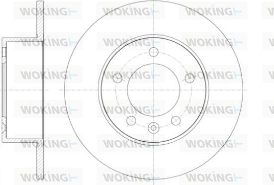 Woking D61412.00 - Discofreno autozon.pro