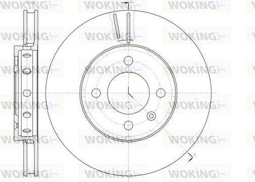 Woking D61484.10 - Discofreno autozon.pro