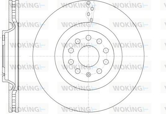 Woking D61485.10 - Discofreno autozon.pro