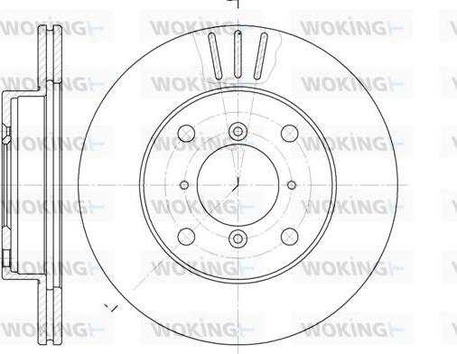 Woking D6143.10 - Discofreno autozon.pro