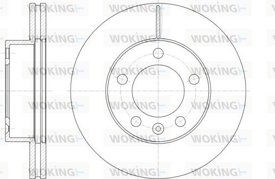 Woking D61475.10 - Discofreno autozon.pro