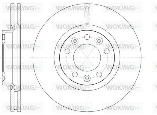 Woking D61471.10 - Discofreno autozon.pro