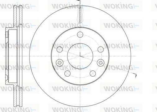 Woking D61478.10 - Discofreno autozon.pro