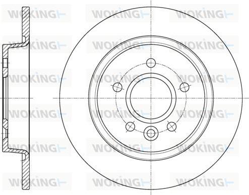 Woking D61590.00 - Discofreno autozon.pro