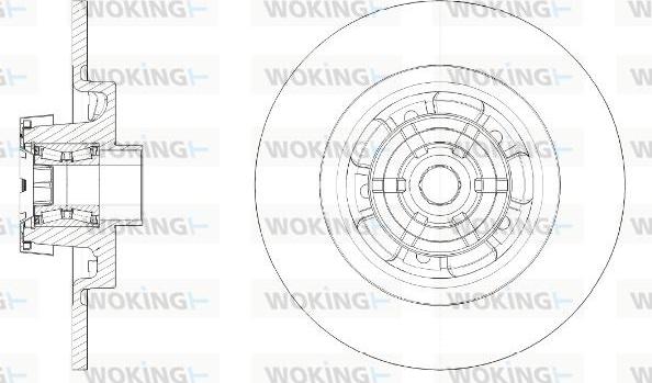 Woking D61591.20 - Discofreno autozon.pro