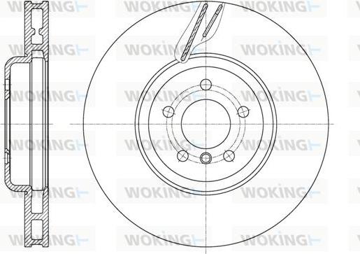 Woking D61598.10 - Discofreno autozon.pro