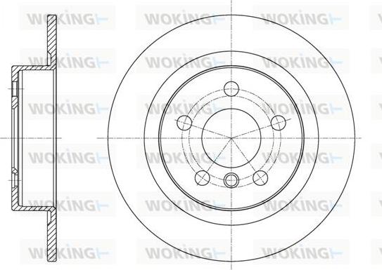 Woking D61597.00 - Discofreno autozon.pro