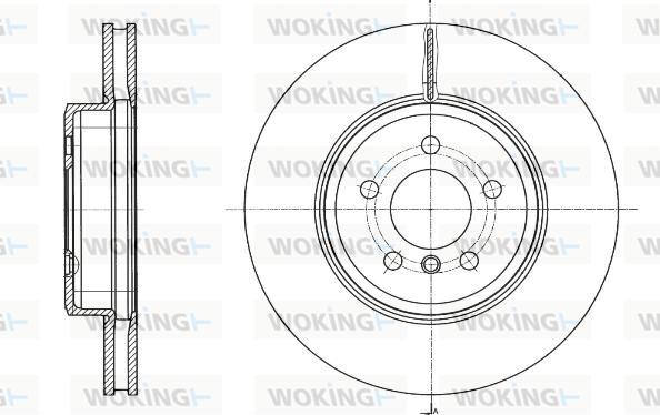 Woking D61549.10 - Discofreno autozon.pro