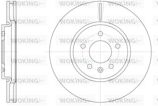 Woking D61541.10 - Discofreno autozon.pro