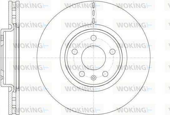 Woking D61543.10 - Discofreno autozon.pro