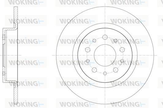 Woking D61558.00 - Discofreno autozon.pro