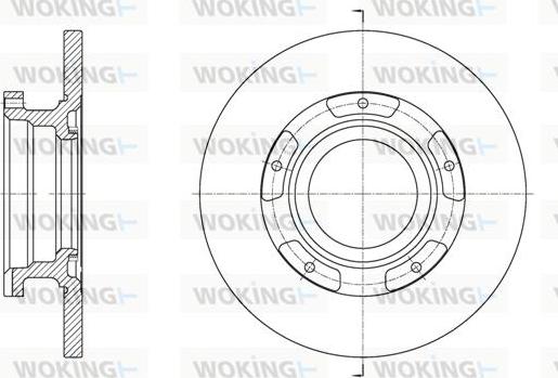 Woking D61564.00 - Discofreno autozon.pro