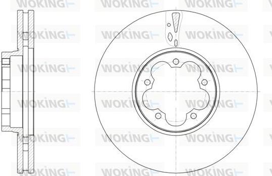 Woking D61568.10 - Discofreno autozon.pro