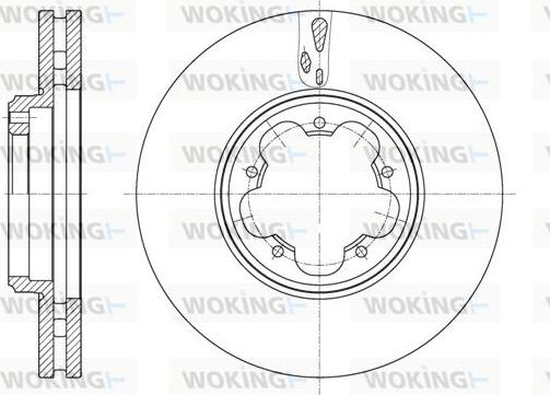 Woking D61563.10 - Discofreno autozon.pro