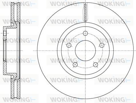 Woking D61562.10 - Discofreno autozon.pro