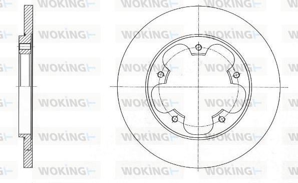 Woking D61567.00 - Discofreno autozon.pro