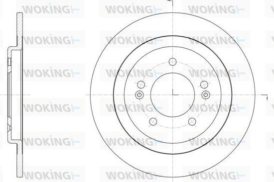 Woking D61506.00 - Discofreno autozon.pro