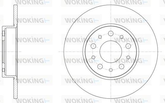 Woking D61500.00 - Discofreno autozon.pro