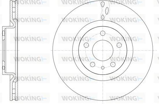 Woking D61501.10 - Discofreno autozon.pro