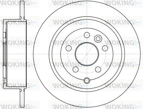 Woking D61516.00 - Discofreno autozon.pro