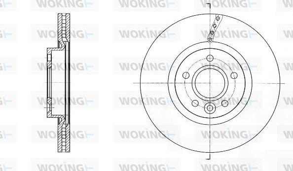 Woking D61589.10 - Discofreno autozon.pro