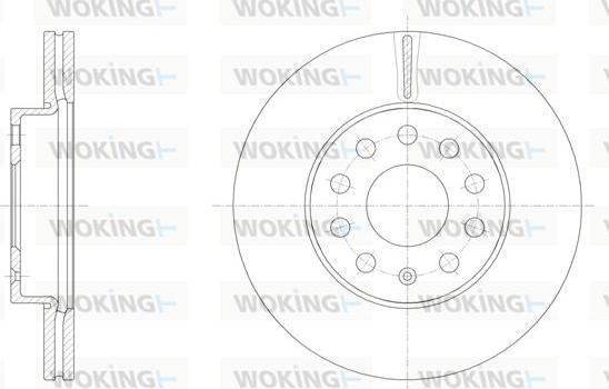 Woking D61586.10 - Discofreno autozon.pro