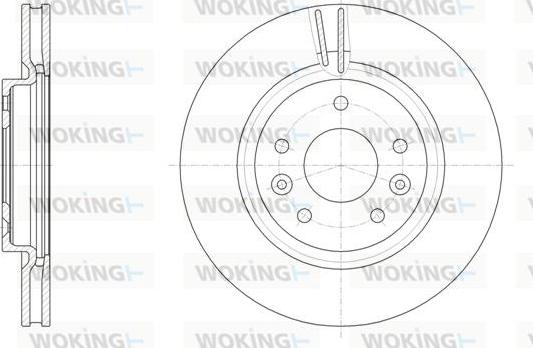 Woking D61581.10 - Discofreno autozon.pro